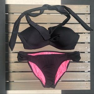 PINK by Victoria’s Secret black bikini
